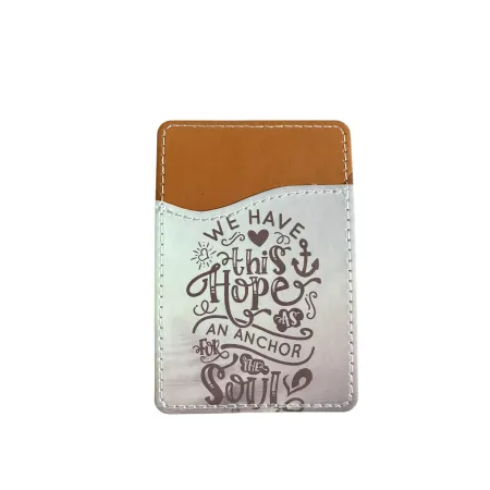 Scripture Phone Card Wallet - Adhesive