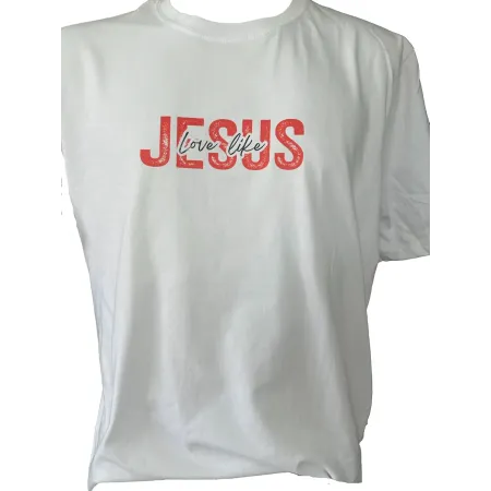 Christmas - Love Like Jesus and Bible Characters on Back